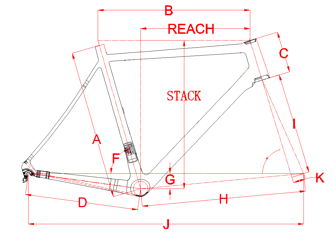 Mountain Climb Road Bike Frame